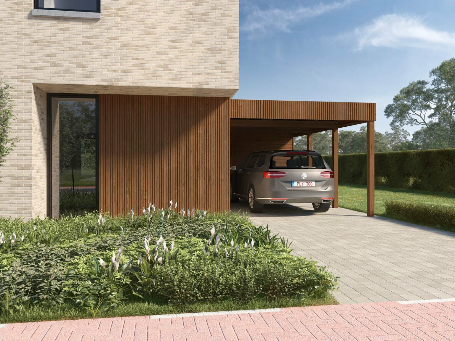 Carports En Bijgebouwen In Hout Vandenbroucke Hout